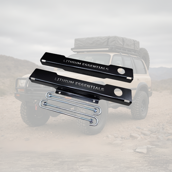 80 Series Battery Hold Down Brackets