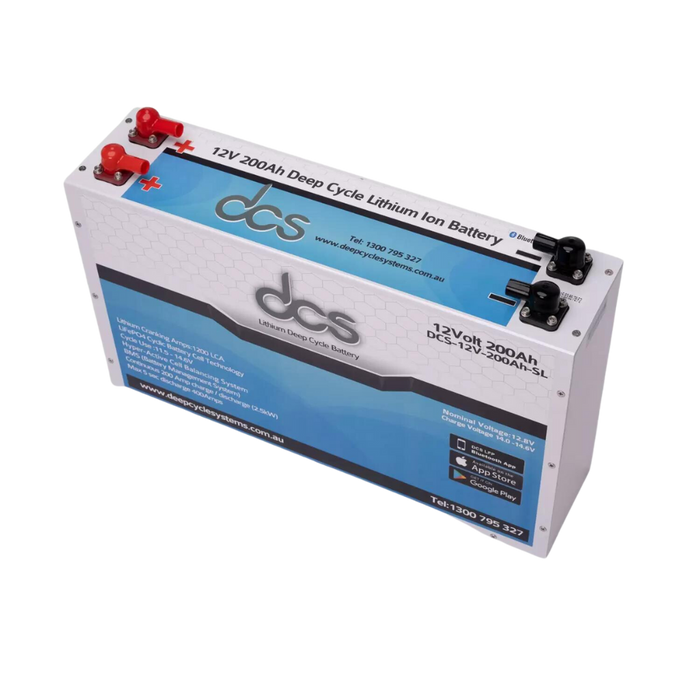 DCS 12V 200AH Slim Line Lithium