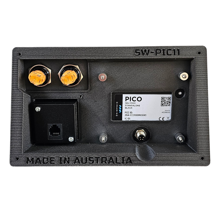 Lithium Essentials Simarine Pico and Enerdrive Inverter Switch -  2 Switch Fascia Panel