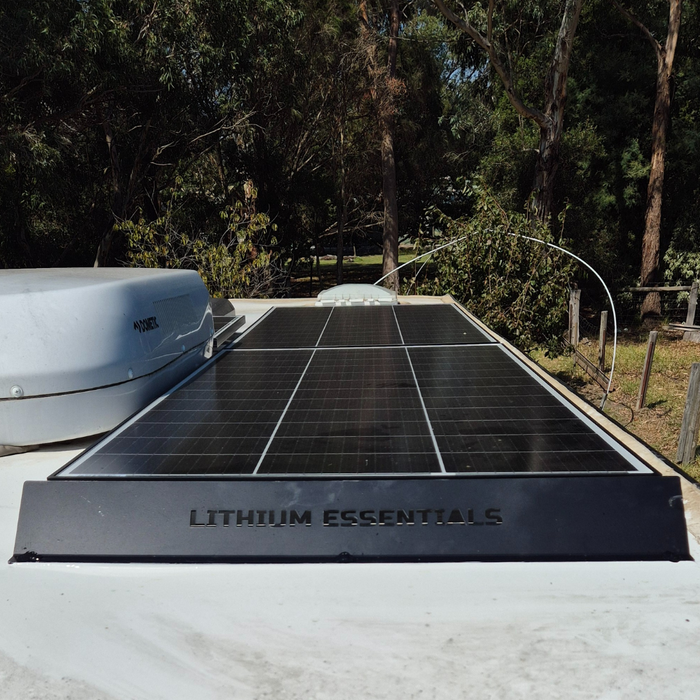 Universal Solar Panel Wind Deflectors