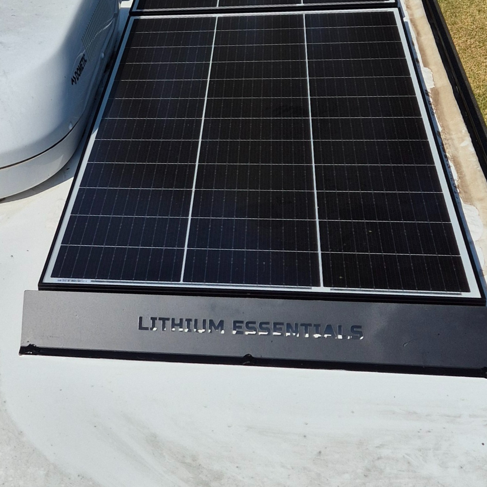 Sunversa Solar Universal Solar Panel Wind Deflectors — Lithium Essentials