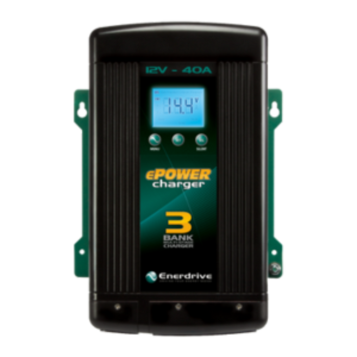 Enerdrive ePOWER Smart Charger 40amp / 12v