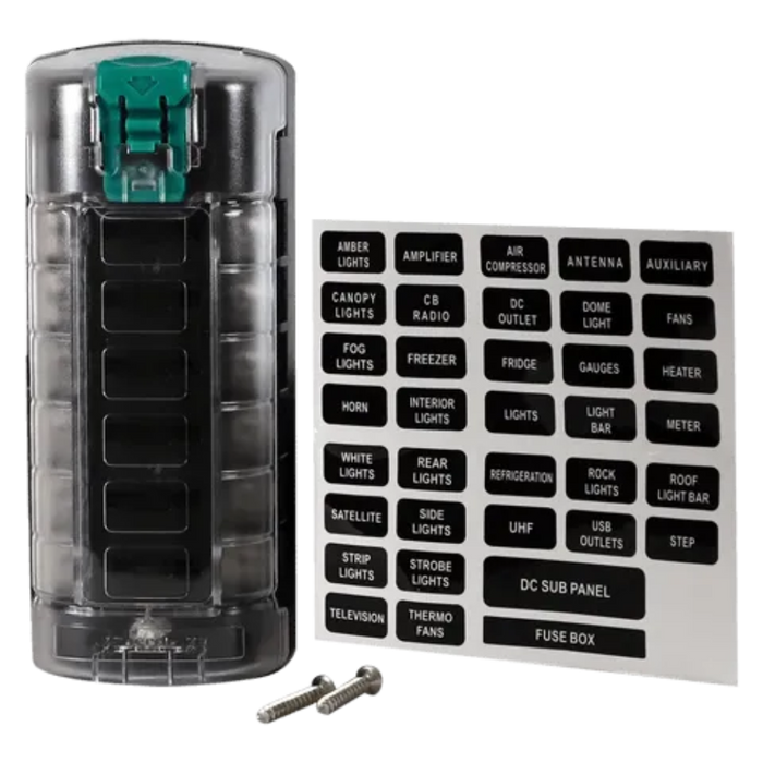 Enerdrive Fuse Block 6 Independent Circuits