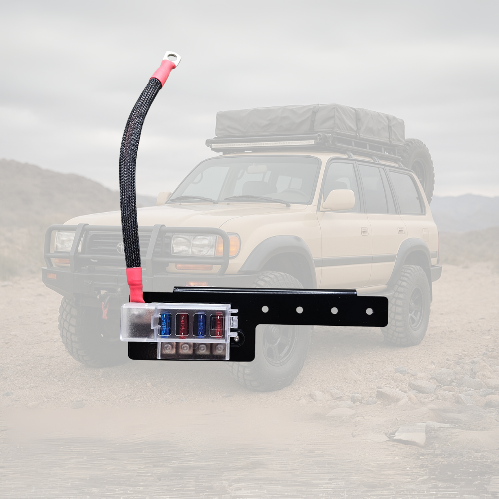 80 Series 4 Way fuse & Relay holder - Add-on — Lithium Essentials
